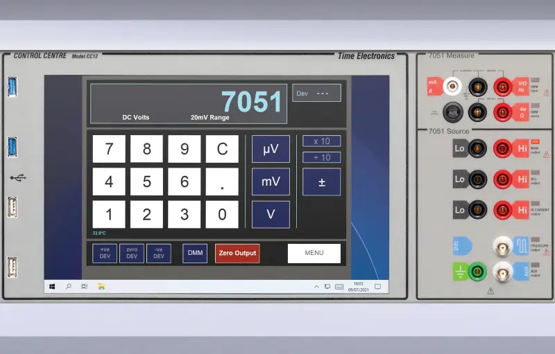 Calibrateurs multifonctions et modules de centre de contrôle