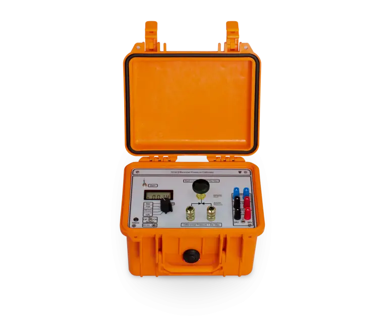 Calibrateurs de pression, manomètres numériques et pompes d'étalonnage